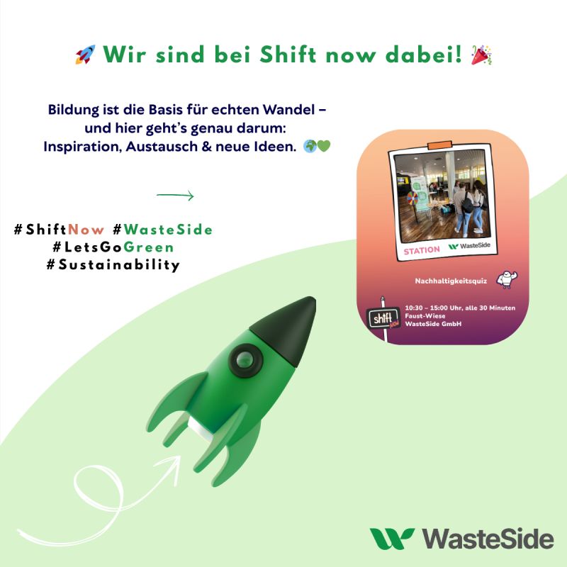 WasteSide bei Shift Now